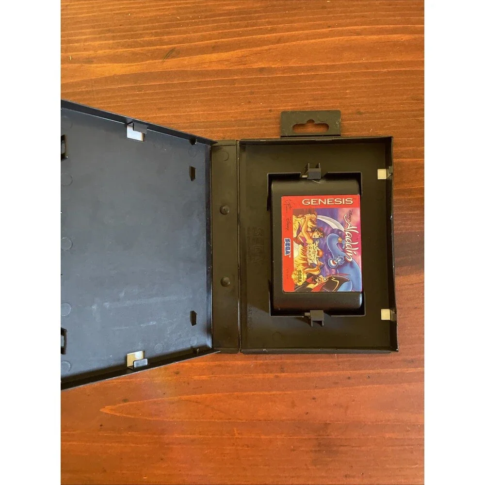 Virgin Games Disney's Aladdin (Sega Genesis) Action & Adventure w/ Original Case